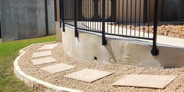 wrought iron pavers complete